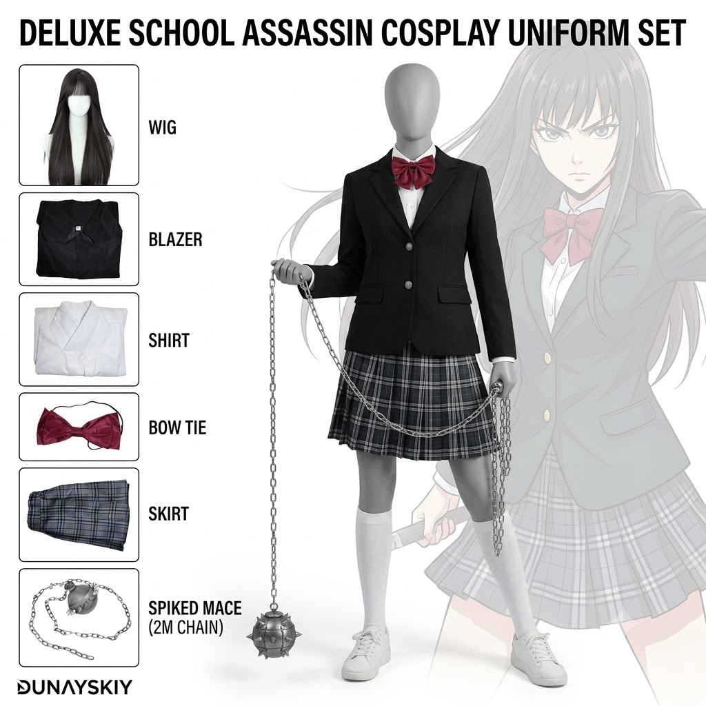 Board Game Yogi - Gogo Yubari Black JK Skirt Uniform