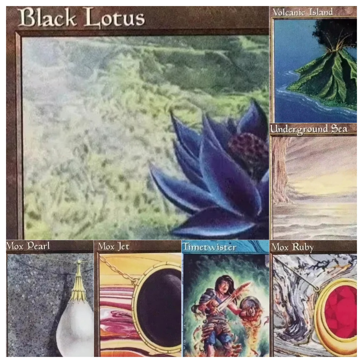 Board Game Quest - 30th [blacklotus Scrubland] TCG Cards Game