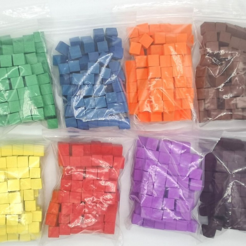 100Pcs/lots 10mm Wood Cubes Co - đánh giá và giá Board Game Economy