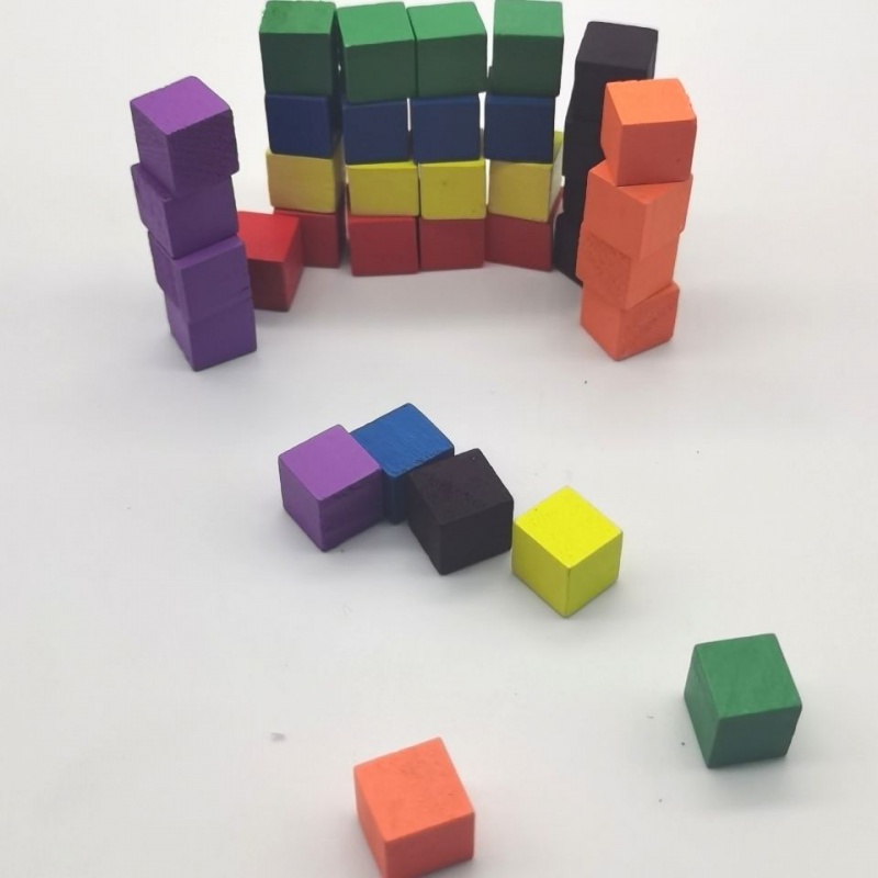 100Pcs/lots 10mm Wood Cubes Co - đánh giá và giá Board Game Economy