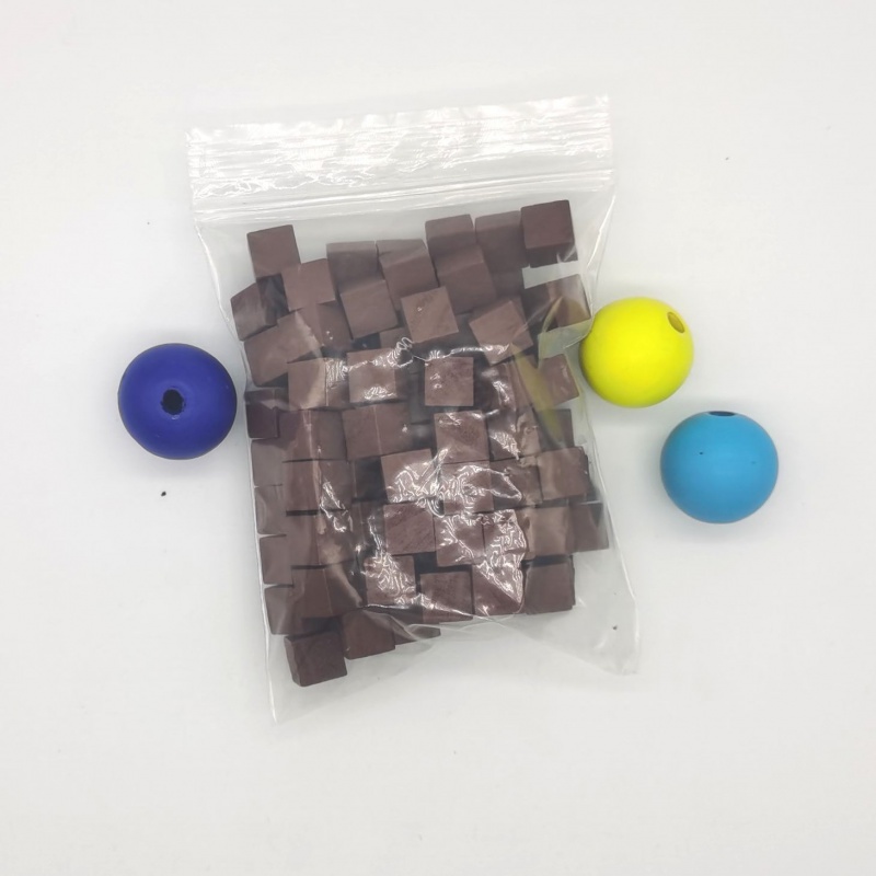 100Pcs/lots 10mm Wood Cubes Co - đánh giá và giá Board Game Economy