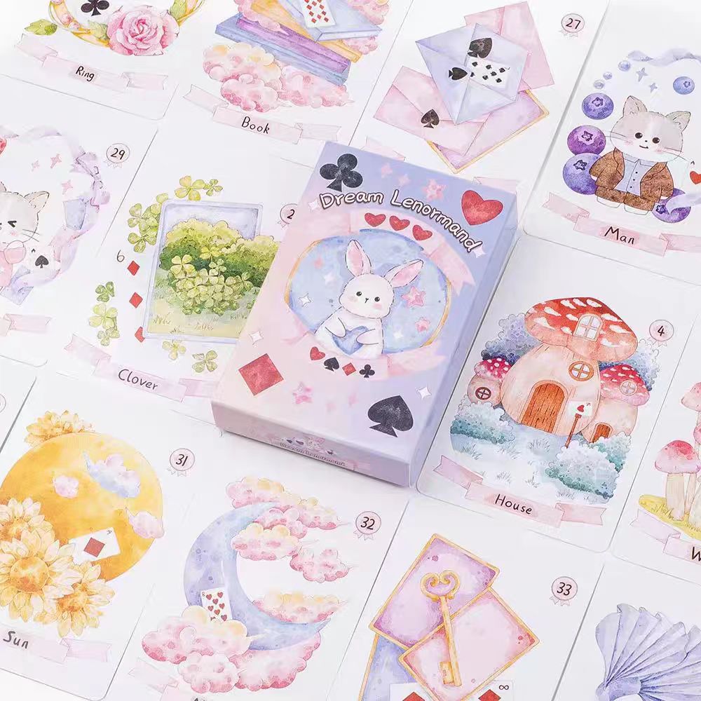 Dream Lenormand Oracle Cards 4 - đánh giá và giá Board Game Of Life