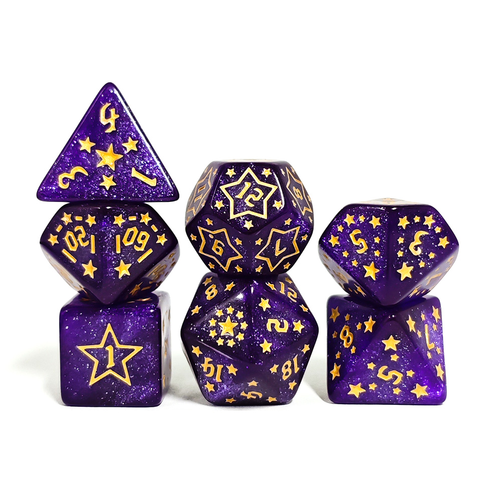 Dice Set Board Games Roll Dice - đánh giá và giá Dice Set Polyhedral