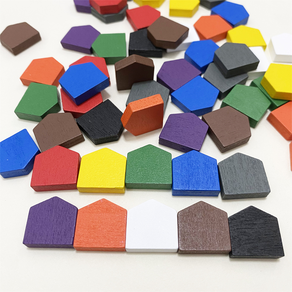 Bộ 50 16*16MM Bằng Gỗ Nhiều Mà - đánh giá và giá Board Game Economy