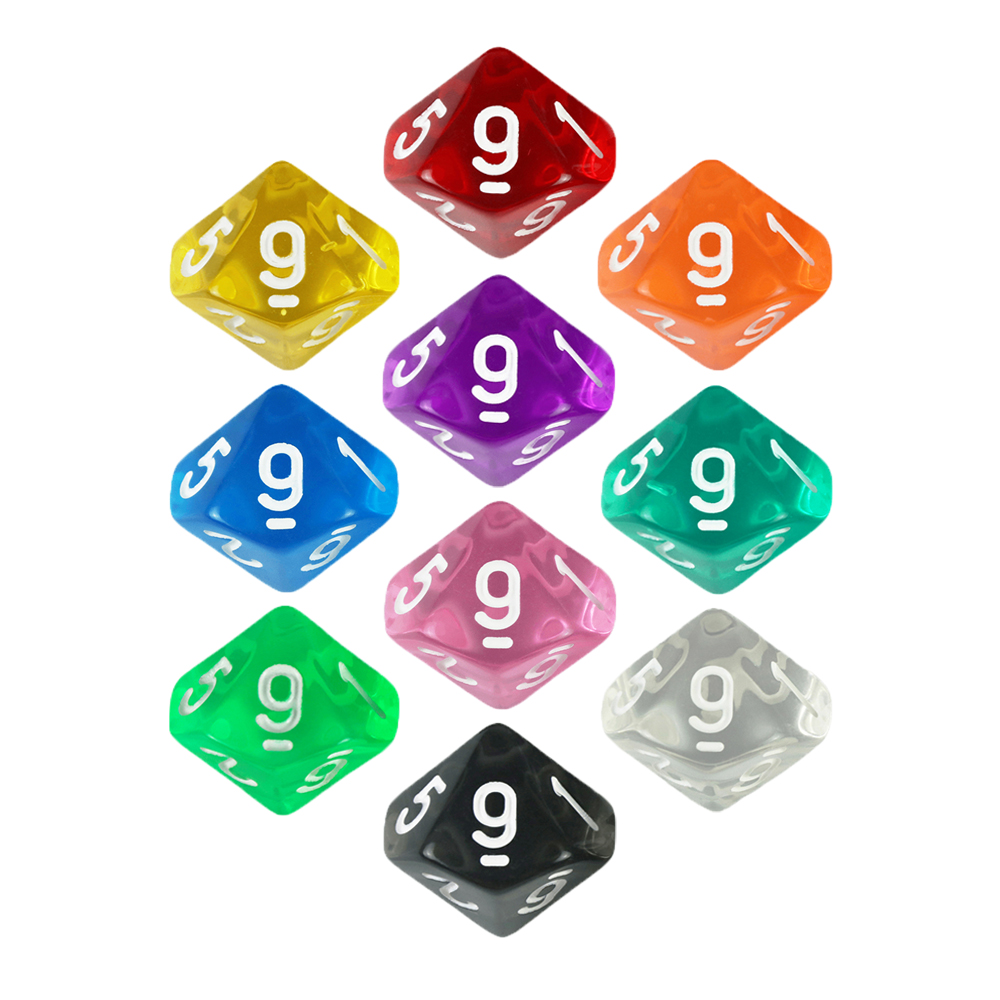 Board Game D10 Dice 10pcs Digi - đánh giá và giá Board Game Digital