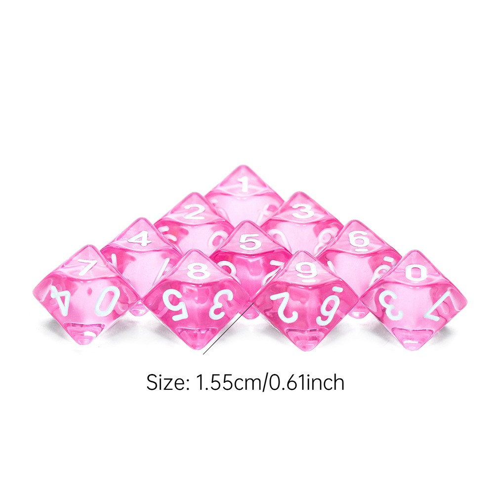 Board Game D10 Dice 10pcs Digi - đánh giá và giá Board Game Digital
