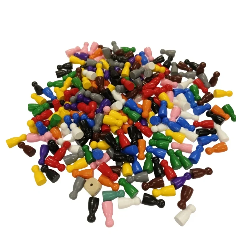 100 Pcs Colorful Wooden Chess  - đánh giá và giá Board Game Economy