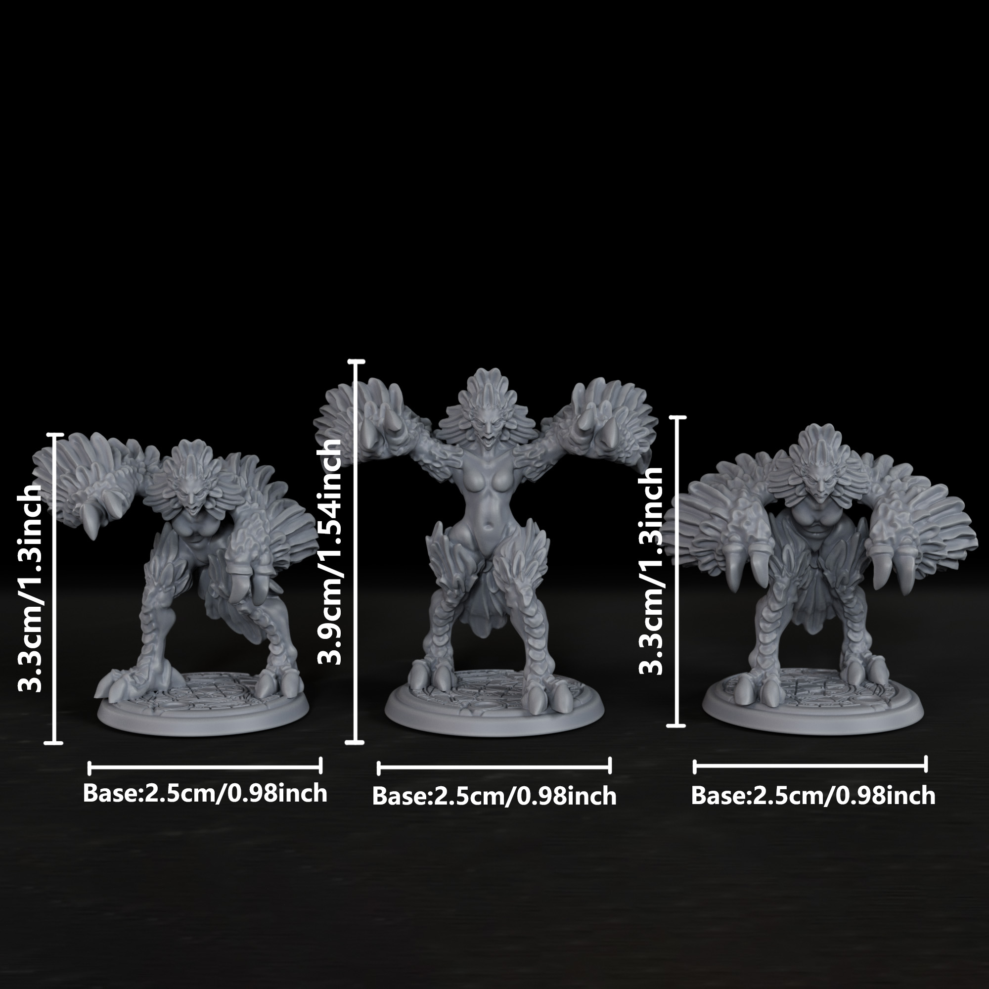 RPG Harpies Miniature - Christ - đánh giá và giá Board Game Electronic Table