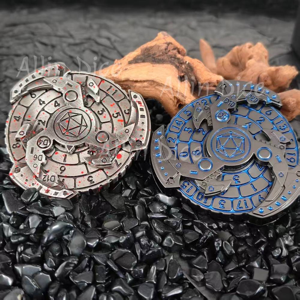 Gyro D&D Dice Set, 7 in 1 Meta - đánh giá và giá Board Game Dungeons And Dragons