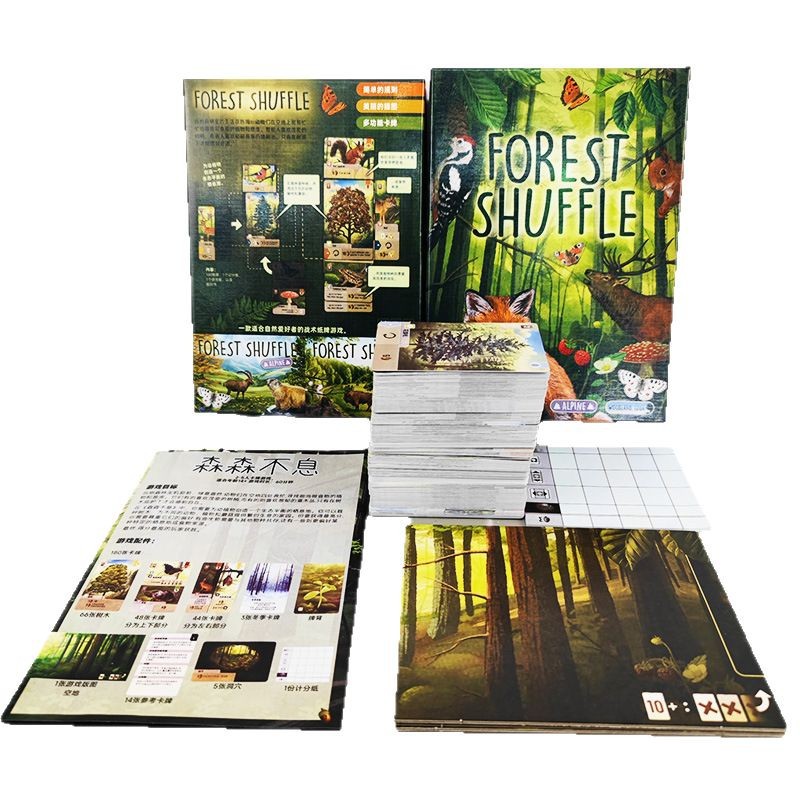 Endless Forest  SHUFFLE, Multi - đánh giá và giá Board Game Dune