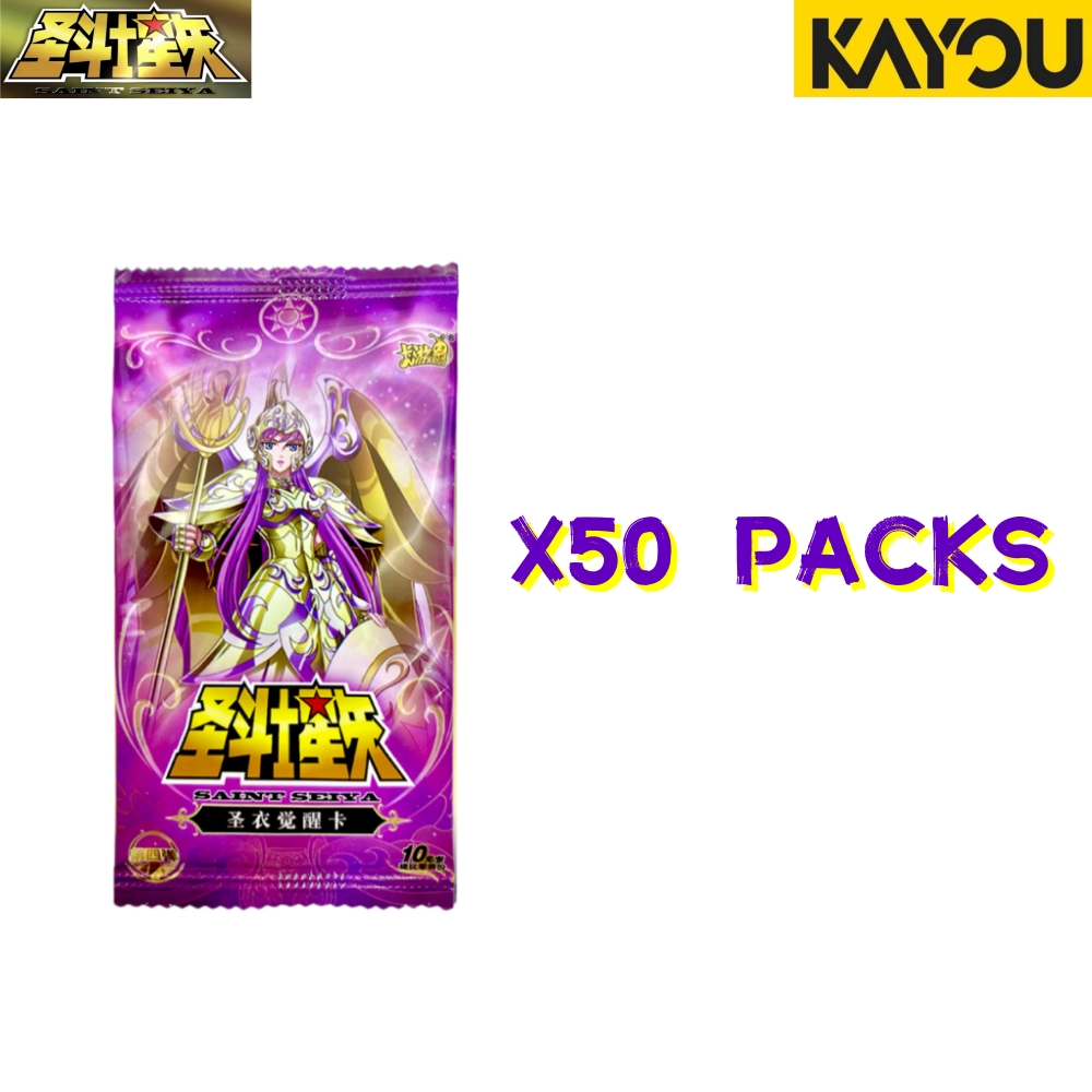 Kayou Saint Seiya Cards 50Pack - đánh giá và giá Board Game Quest