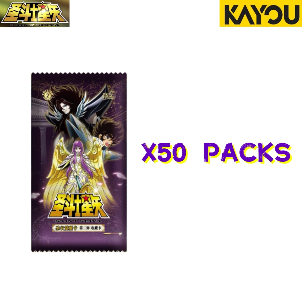 Kayou Saint Seiya Cards 50Pack - đánh giá và giá Board Game Quest