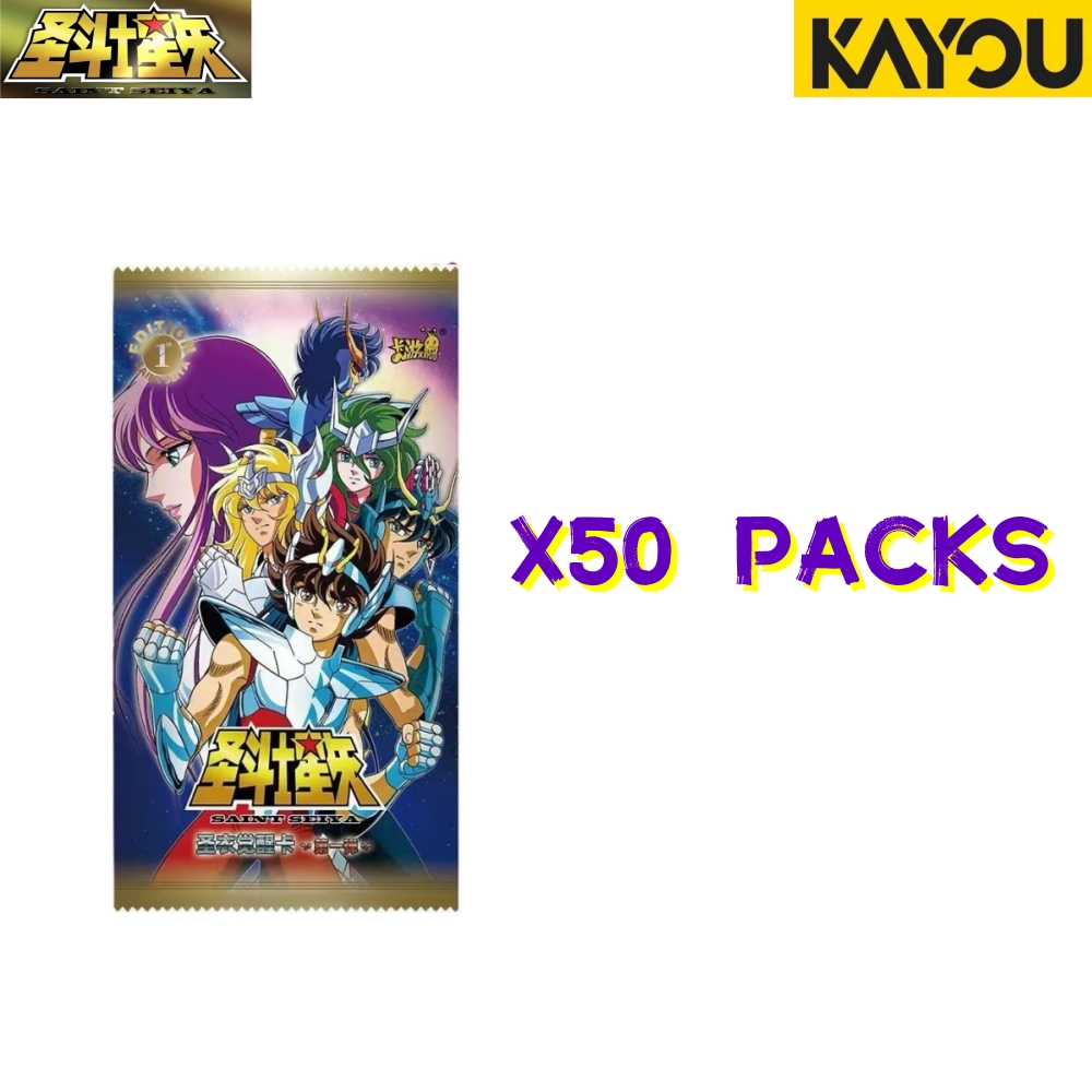 Kayou Saint Seiya Cards 50Pack - đánh giá và giá Board Game Quest