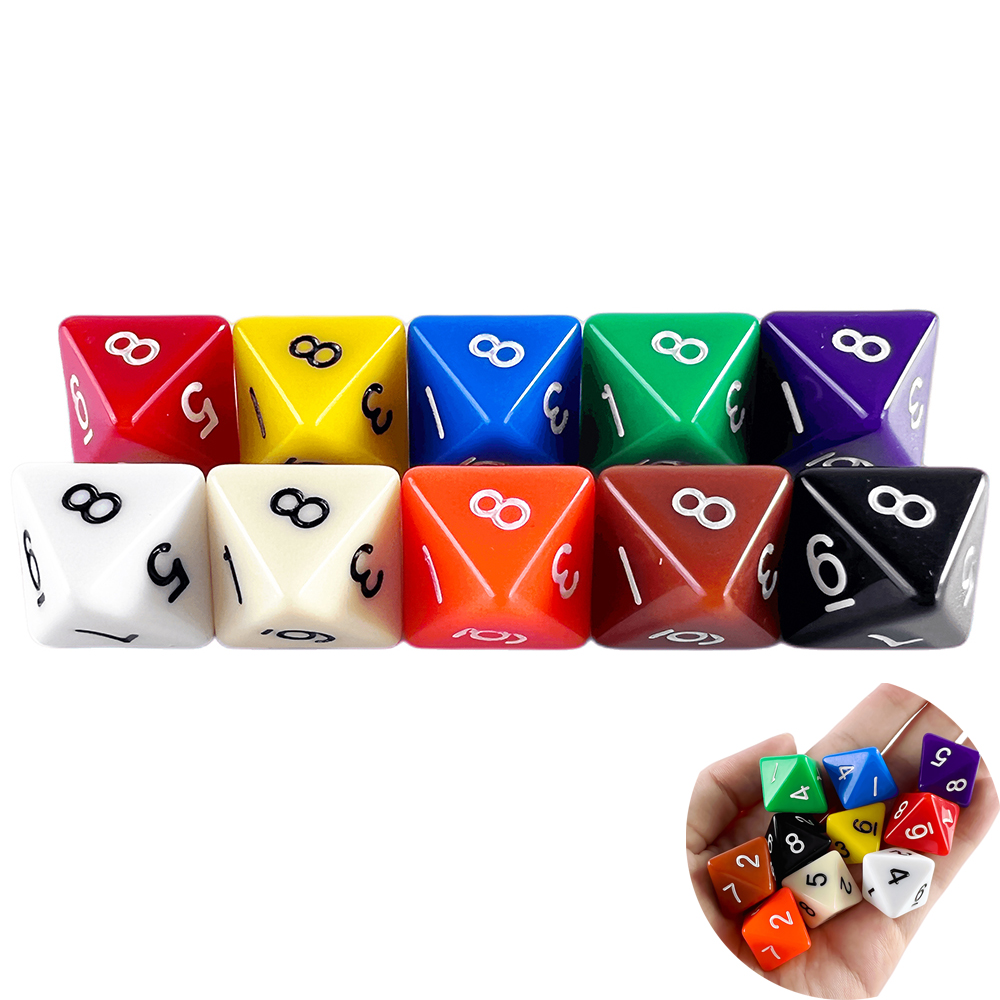 D8 Polyhedral Dice 15.5mm TRPG - đánh giá và giá Board Game Digital