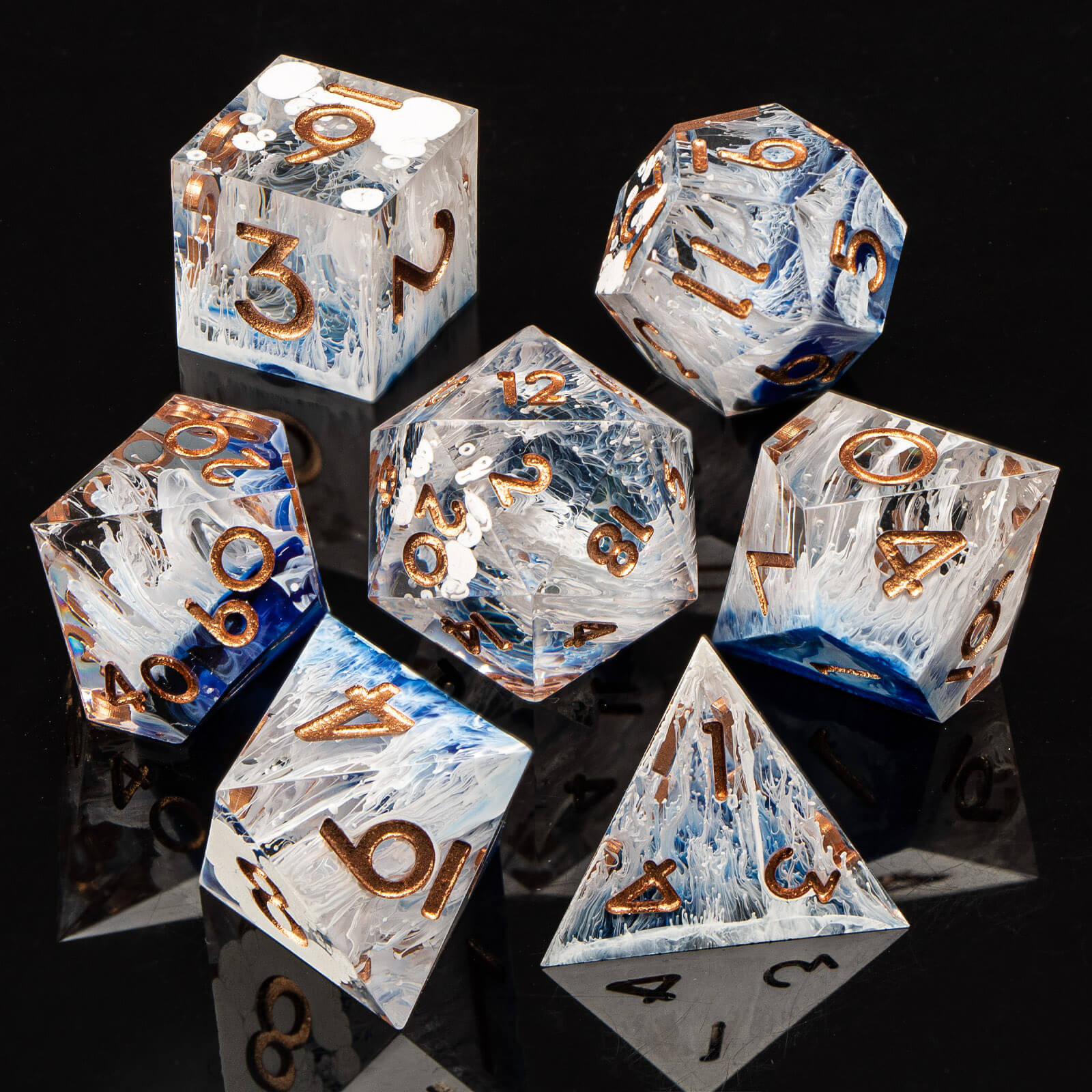 Resin Sharp Edged DND Dice, Ha - đánh giá và giá Board Game Dungeons And Dragons