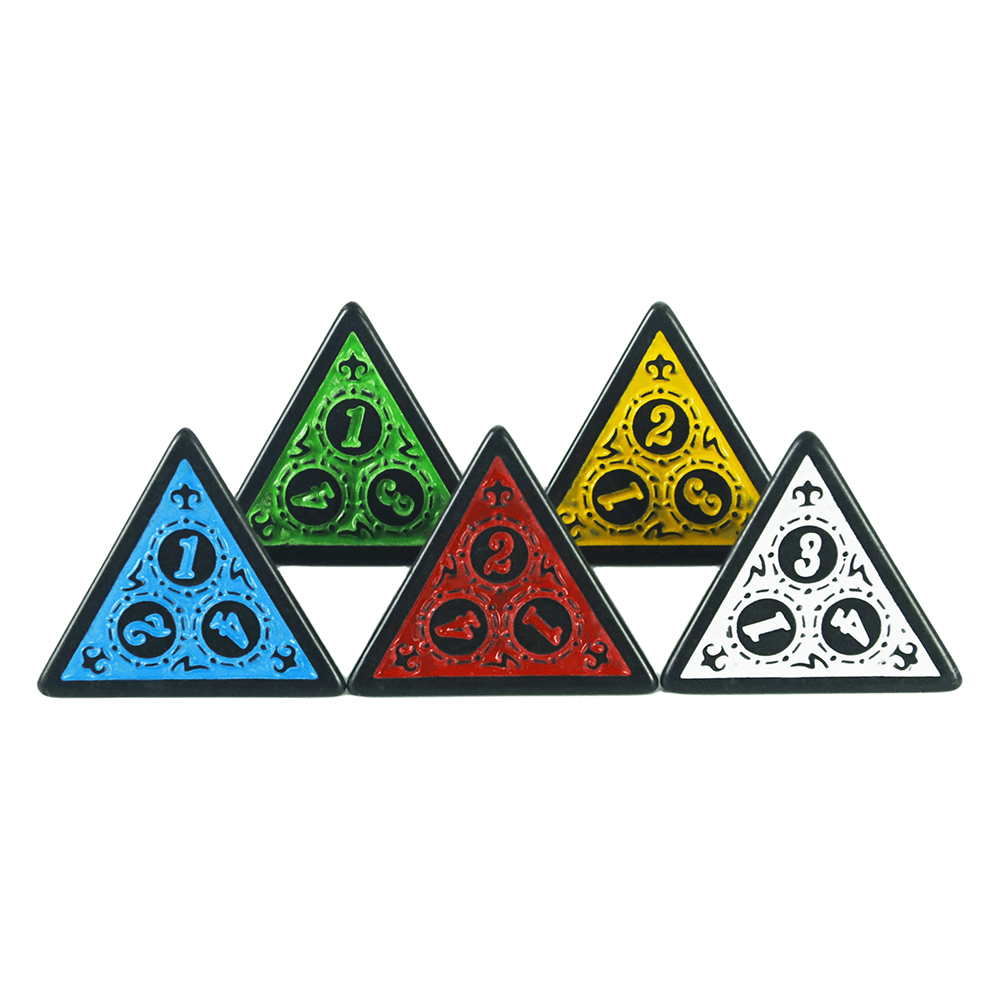 DND Polyhedral D4 Dice Set 10  - đánh giá và giá Board Game Viral