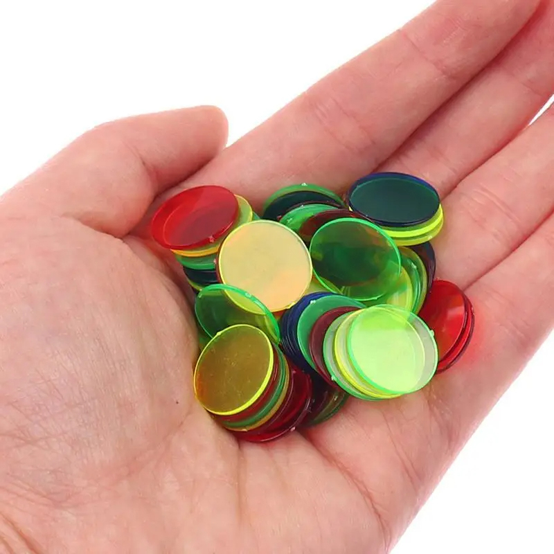 50/100/200pcs 19mm Chips Plast - đánh giá và giá Board Game Economy