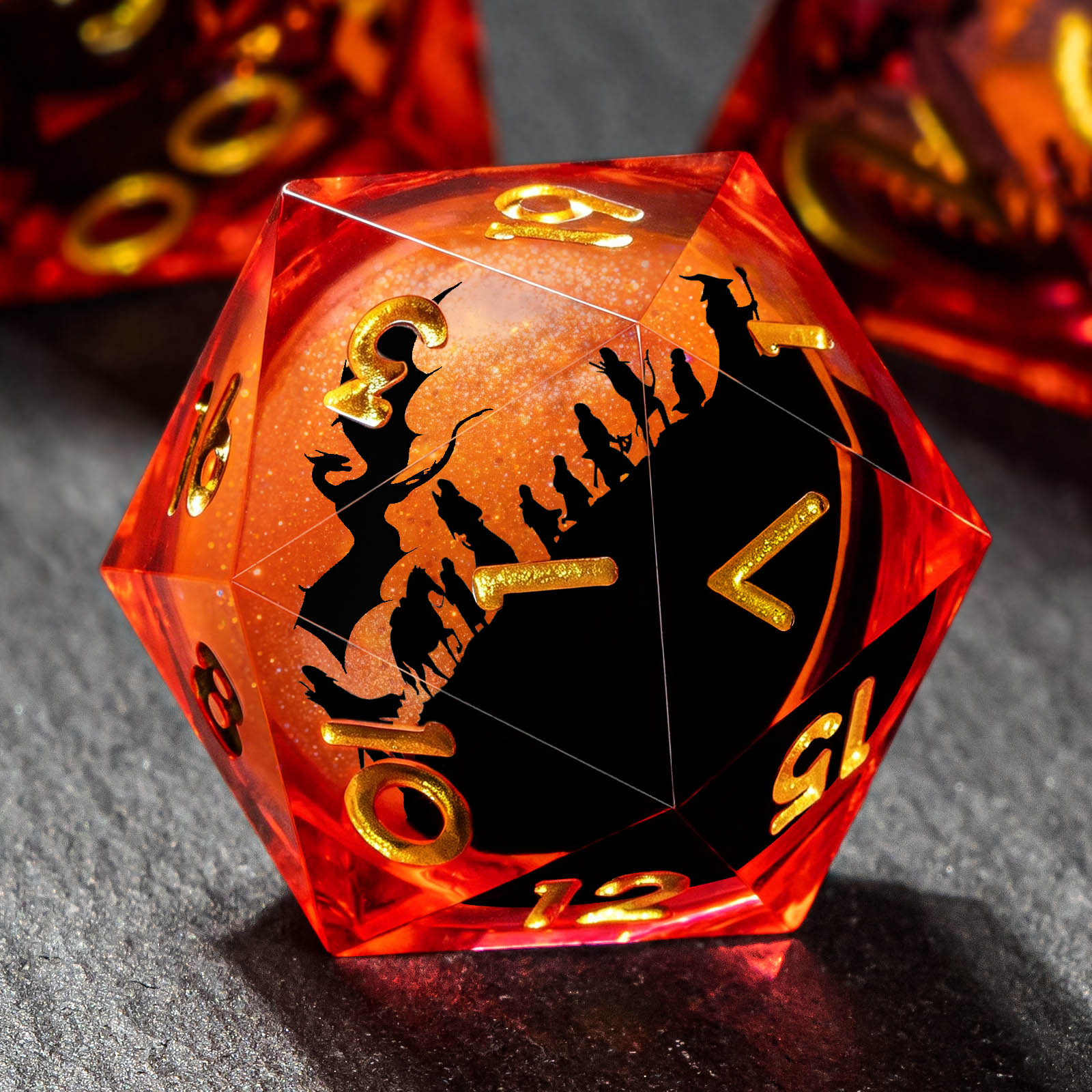 Liquid Core DND Dice Set D&D f - đánh giá và giá Board Game Dungeons And Dragons