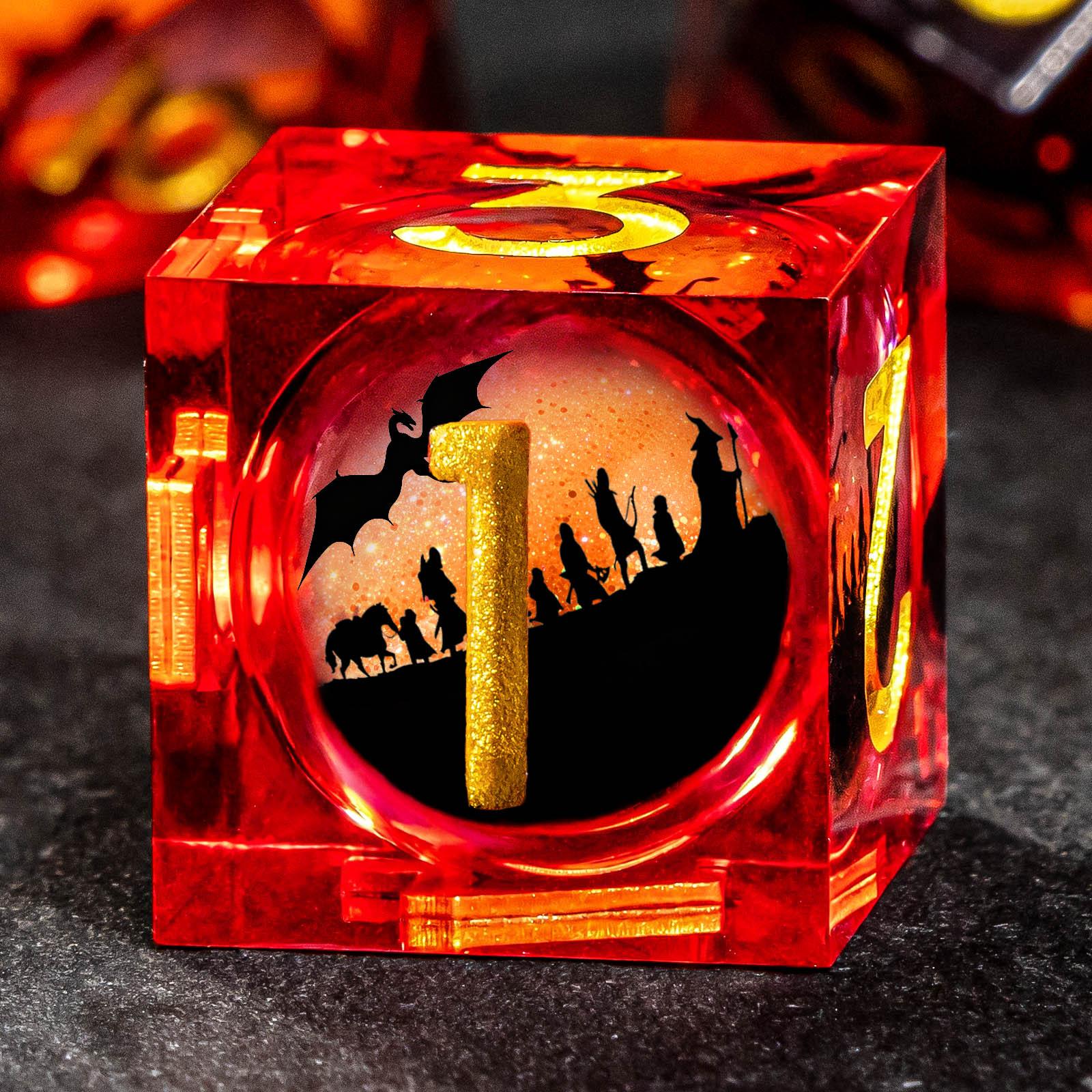 Liquid Core DND Dice Set D&D f - đánh giá và giá Board Game Dungeons And Dragons