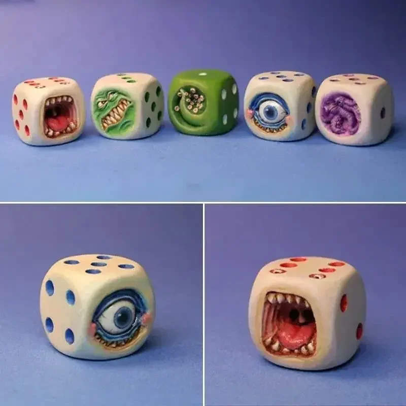 Resin Monster Face Dice Set Ha - đánh giá và giá Board Game Dungeons And Dragons