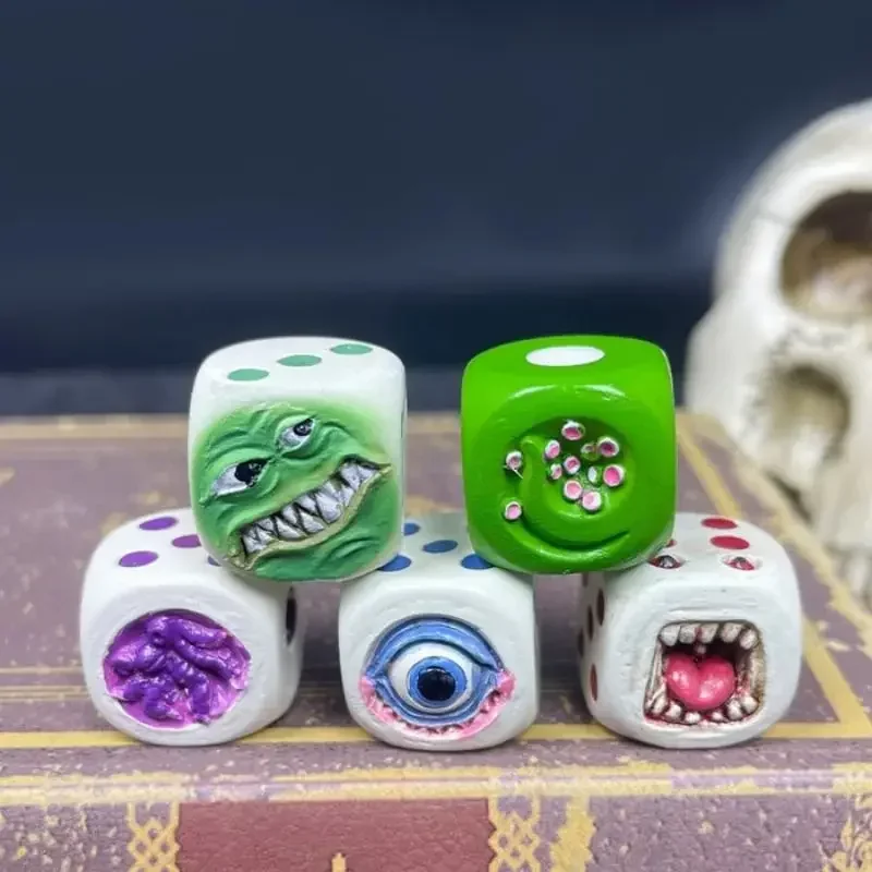 Resin Monster Face Dice Set Ha - đánh giá và giá Board Game Dungeons And Dragons