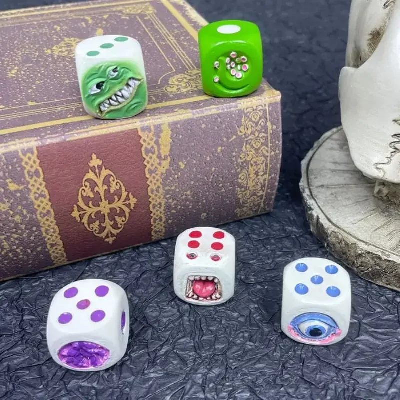 Resin Monster Face Dice Set Ha - đánh giá và giá Board Game Dungeons And Dragons