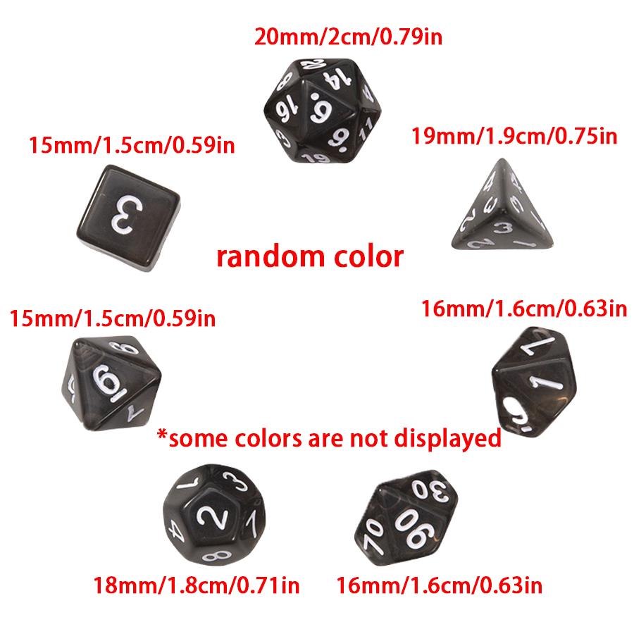 16/40pcs Polyhedral Game Dice, - đánh giá và giá Board Game Electronic Table