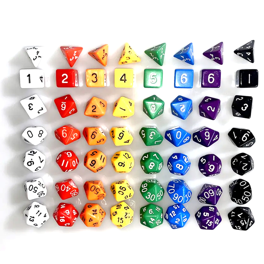 16/40pcs Polyhedral Game Dice, - đánh giá và giá Board Game Electronic Table