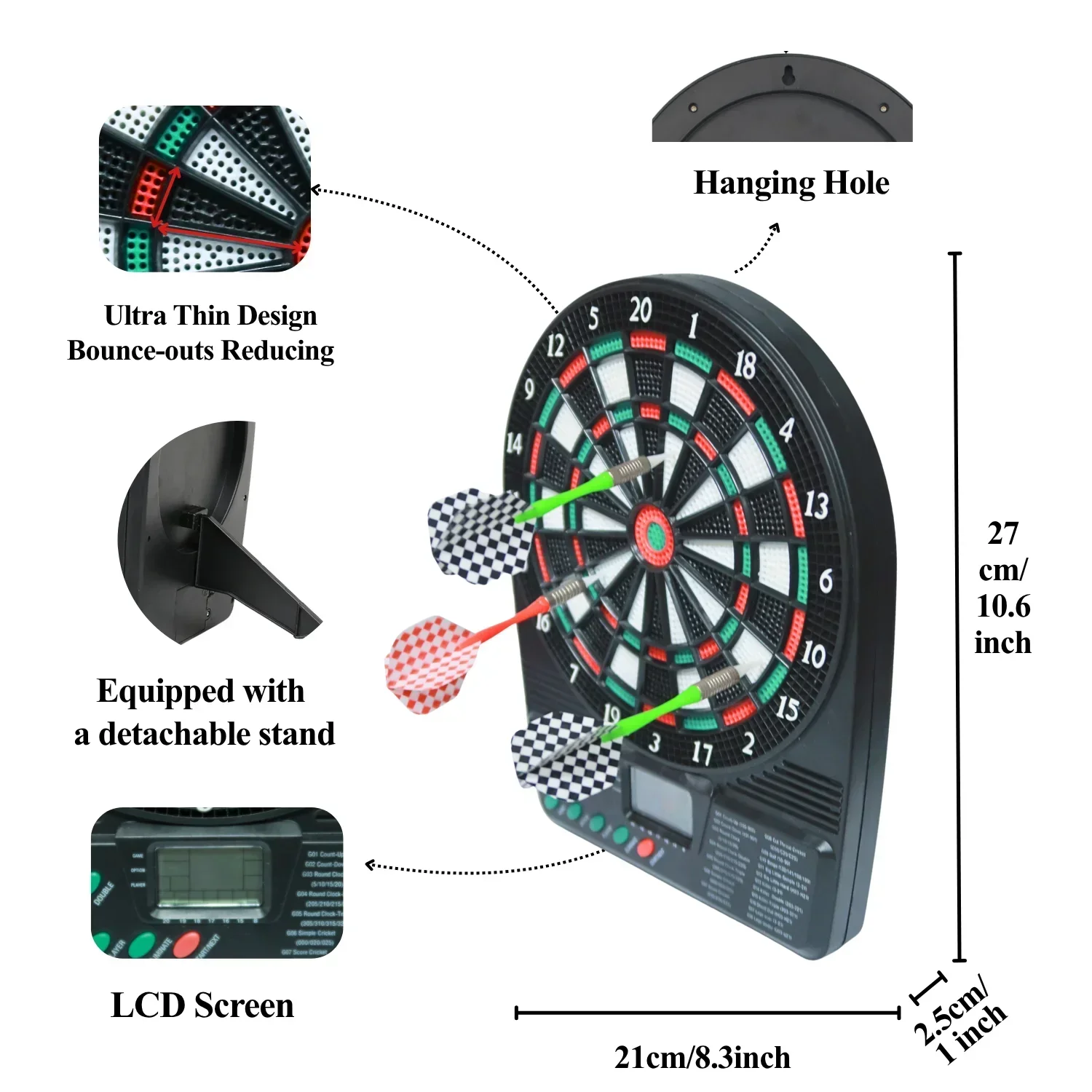 Portable Electronic Dartboard  - đánh giá và giá Board Game Digital